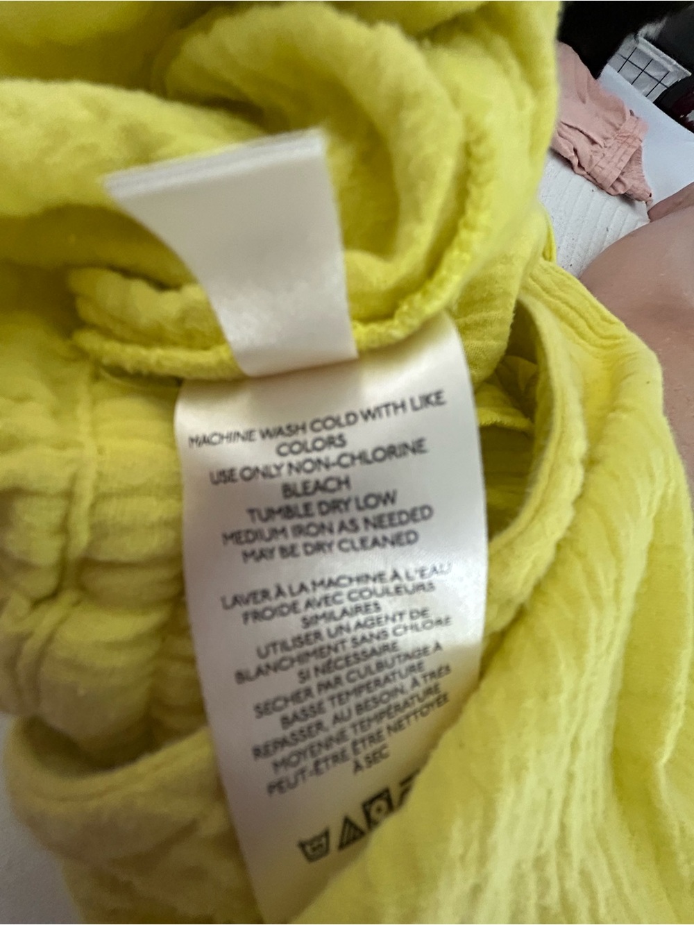 Anthropologie Maeve Celia Yellow Gauzy Romper - Picture 5 of 6